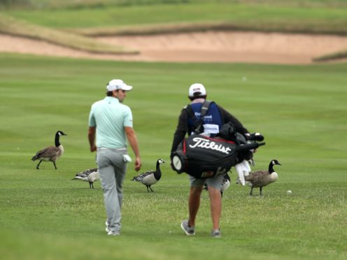 Germany’s Nicolai Von Dellingshausen held a three-shot lead at halfway in the Tenerife Open (David Davies/PA)