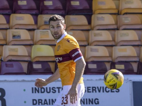 Stephen O’ Donnell won the game for Motherwell (PA)