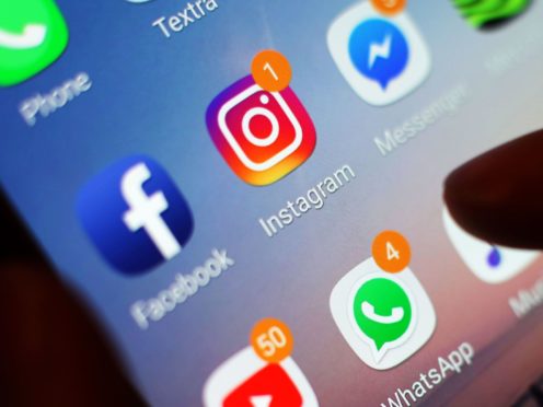 Instagram is owned by Facebook (Yui Mok/PA)