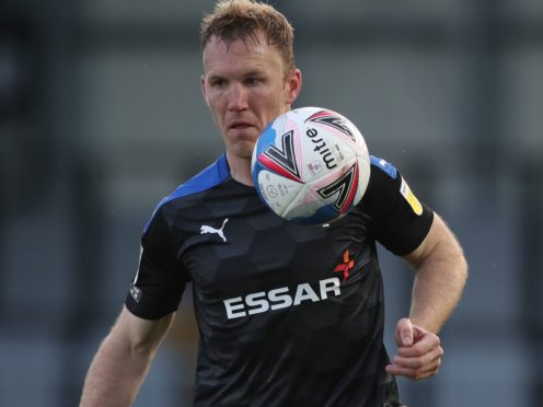 Notts County defender Mark Ellis opened the scoring against Woking (Nick Potts/PA)