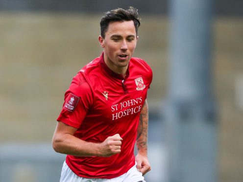 Morecambe winger John O’Sullivan will miss the rest of the season through injury (Barrington Coombs/PA)