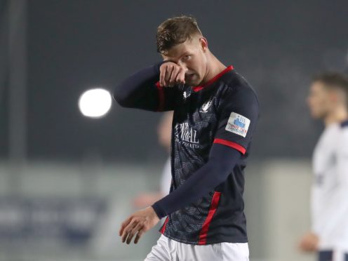 Ben Hall was on target for Falkirk (Andrew Milligan/PA)