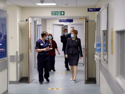 BMA Scotland has urged Scotland’s politicians to prioritise the welfare and wellbeing of staff in the recovery of the NHS (Russell Cheyne/PA)
