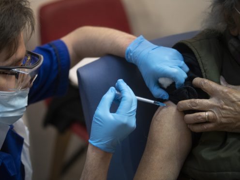 Figures from Public Health England reveal the thousands of lives saved by the vaccine programme (PA)
