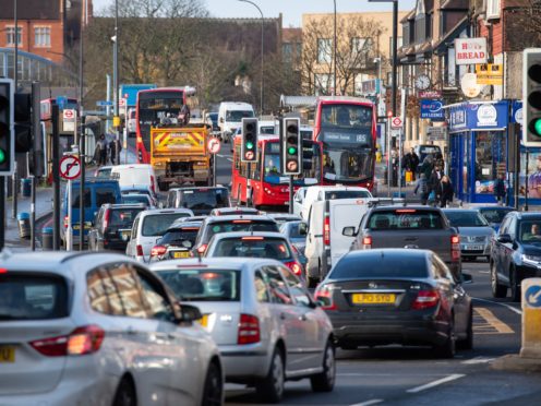 A coroner said the principal source of the pollution Ella Kissi-Debrah was exposed to was traffic emissions (Dominic Lipinski/PA)