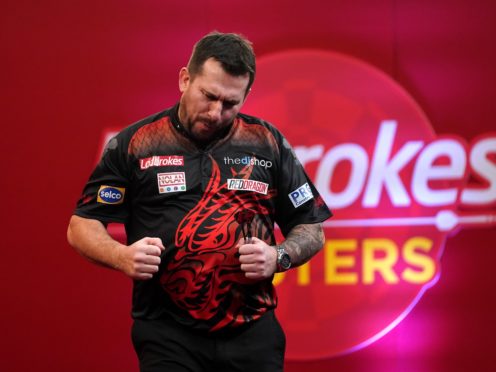 Jonny Clayton is in fine form (Zac Goodwin/PA)