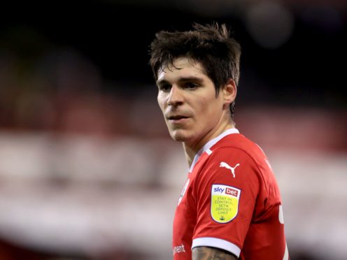 Barnsley’s Dominik Frieser suffered a hamstring injury against Huddersfield (Mike Egerton/PA)