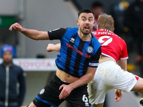Eoghan O’Connell netted an own goal (Barrington Coombs/PA)