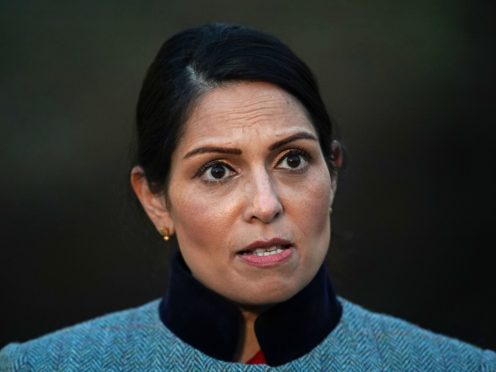 Home Secretary Priti Patel has held discussions with Cabinet colleagues on how to address the issue of dog theft (Aaron Chown/PA)