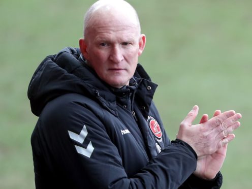 Fleetwood manager Simon Grayson is preparing to face Rochdale (Richard Sellers/PA)
