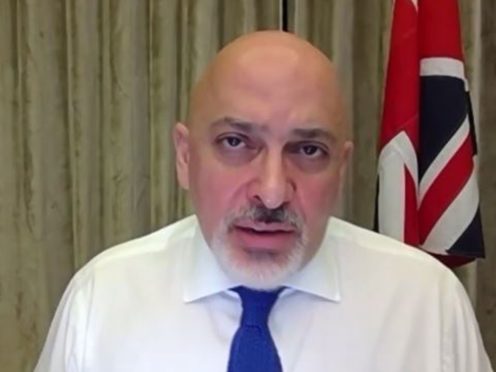 Relying on trusted voices to deliver vaccine information has dramatically cut hesitancy in black communities, Nadhim Zahawi said (House of Commons/PA)