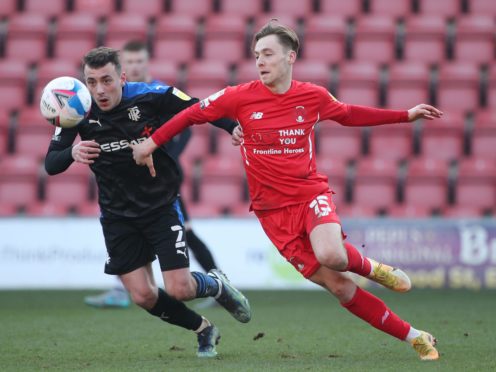 Dan Kemp, right, scored as Leyton Orient beat Barrow (Yui Mok/PA)