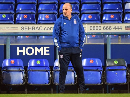 Ipswich manager Paul Cook saw his side held by bottom side Rochdale (Joe Giddens/PA).