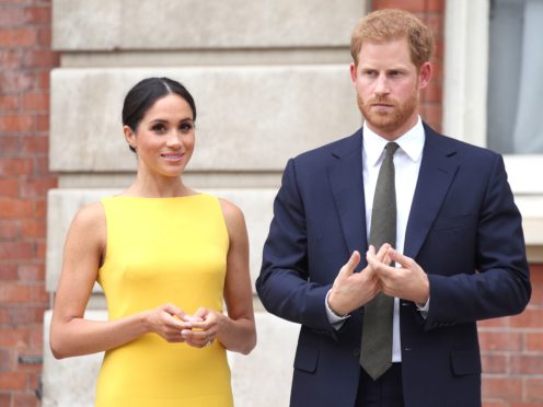 Police have been called to the Duke and Duchess of Sussex’s Southern California mansion nine times in as many months (Yui Mok/PA)