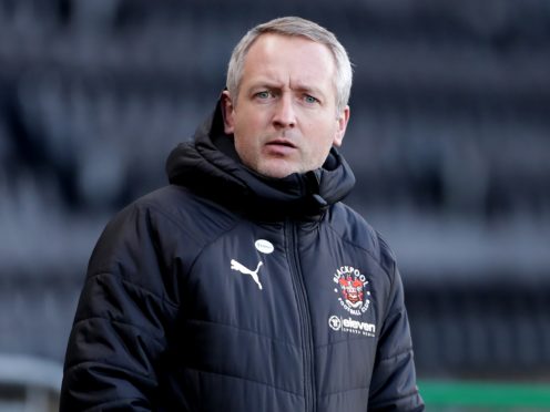 Blackpool boss Neil Critchley could have Demetri Mitchell back at his disposal on Tuesday evening (Richard Sellers/PA)