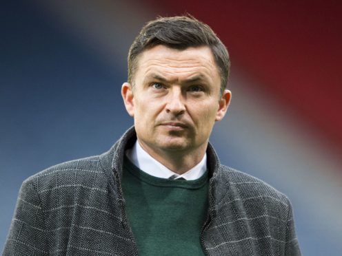 Paul Heckinbottom has reminded Sheffield United’s players that the club’s next manager is watching their performances during what remains of the season (Ian Rutherford/PA)