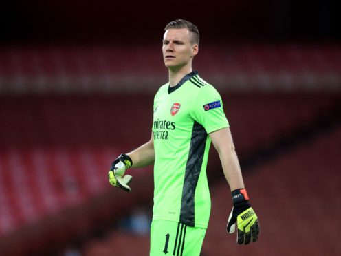 Bernd Leno will hope to help Arsenal qualify for the Europa League semi-finals on Thursday (Adam Davy/PA)