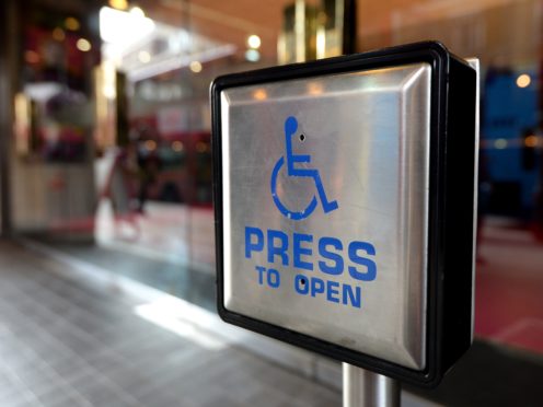 Some 46% of disabled people said the pandemic was making their mental health worse (Andrew Matthews/PA)
