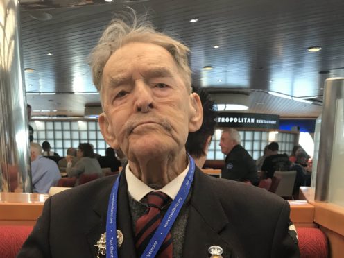 Major Ted Hunt (Dick Goodwin/The Taxi Charity for Military Veterans/PA)