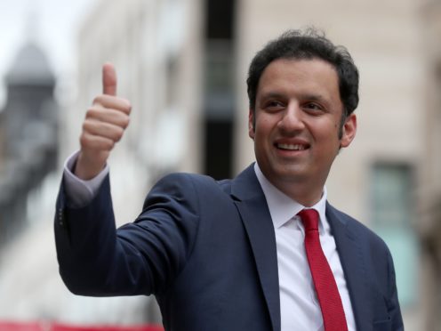 Anas Sarwar is asking Scots to give both votes to Scottish Labour as a ‘better opposition’ to the SNP (Andrew Milligan/PA)