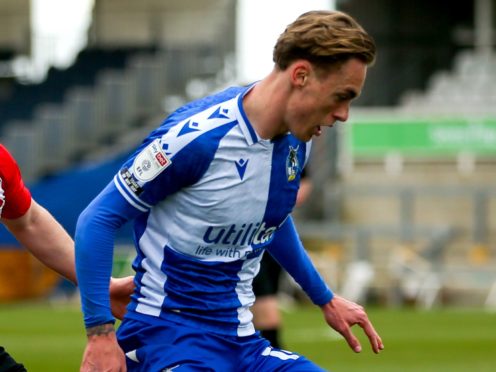 Luke McCormick starred in Bristol Rovers’ win (Steven Paston/PA)