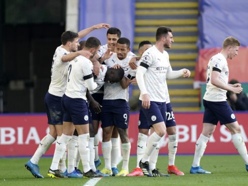 Manchester City are closing in on the title (Tim Keeton/PA)