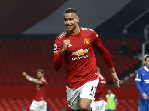 Mason Greenwood has scored in consecutive games for the first time this season (Phil Noble/PA)