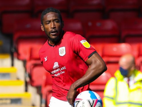 Crewe’s Omar Beckles is available to face Rochdale after suspension (Barrington Coombs/PA)