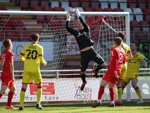 Walsall goalkeeper Jack Rose kept a clean sheet on his return to the team against Leyton Orient (Yui Mok/PA)