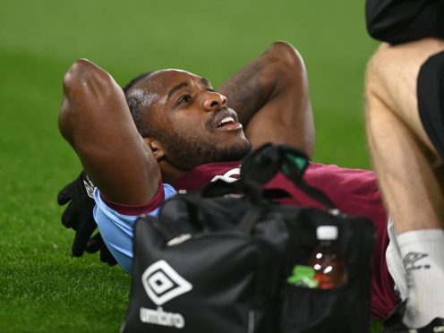 Michail Antonio is injured again (Michael Regan/PA)