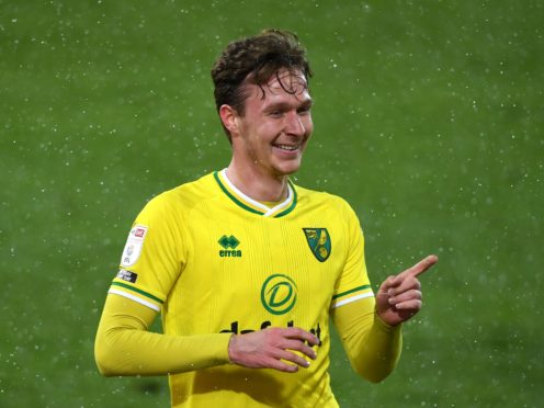 Kieran Dowell netted a stunning winner for Norwich at Derby (Joe Giddens/PA)