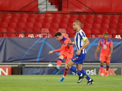 Mason Mount gives Chelsea the lead (Angel Fernandez/PA)