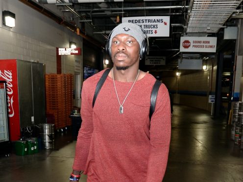 Phillip Adams arrives for an NFL football game (Mark Zaleski/AP)
