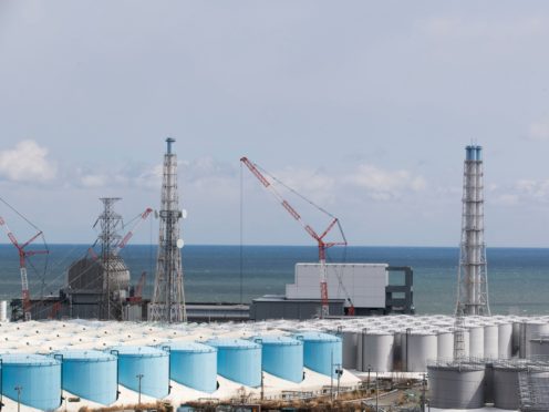 Japan’s government has decided to start releasing massive amounts of treated radioactive water from the wrecked Fukushima nuclear plant into the Pacific Ocean in two years Hiro Komae/AP)