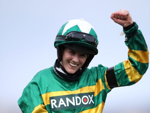 Rachael Blackmore made history at Aintree on Saturday (Tim Goode/PA)