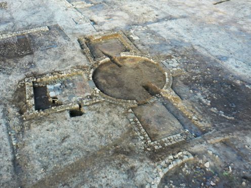 Rare Roman remains discovered during archaeological excavations at a housing development in Scarborough, North Yorkshire (Historic England/PA)