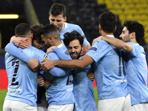 Manchester City’s quadruple challenge continues in the FA Cup this weekend (PA Wire via DPA)