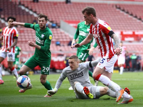 Stoke and Preston shared the points at the Bet365 stadium (Tim Goode/PA)