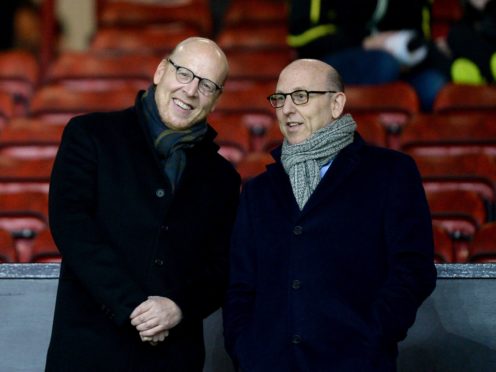 Manchester United joint chairmen Joel Glazer (right) and Avram Glazer (Martin Rickett/PA)