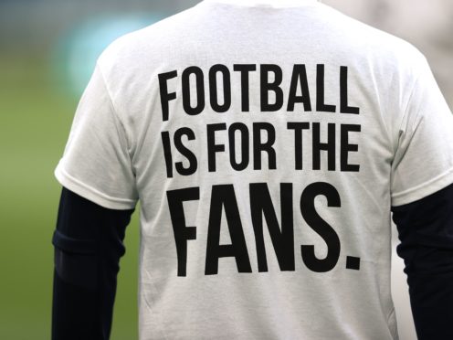 Boris Johnson will host a round table with representatives from football governing bodies including the FA and the Premier League as well as fans’ representatives on Tuesday to discuss the proposed European Super League (Clive Brunskill/PA)