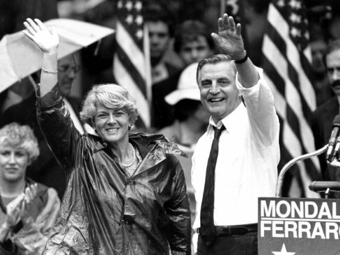Walter Mondale, a liberal icon who lost the most lopsided presidential election after bluntly telling voters to expect a tax increase if he won, died on Monday (Jack Smith/AP)
