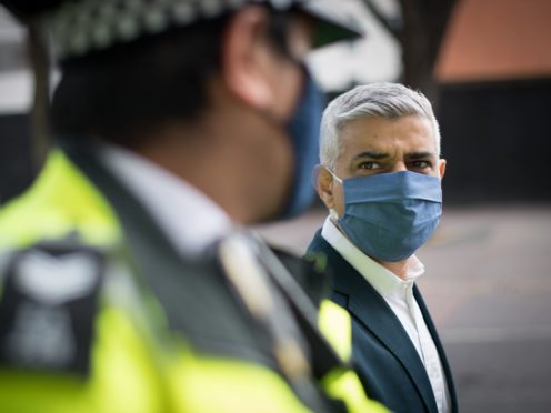 London Mayor Sadiq Khan has led calls for ‘real change’ following the conviction of a white former police officer for the death of black man George Floyd in the US (Stefan Rousseau/PA)