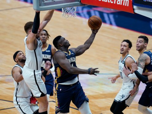 Zion Williamson’s late error was costly for the New Orleans Pelicans (Gerald Herbert/AP)