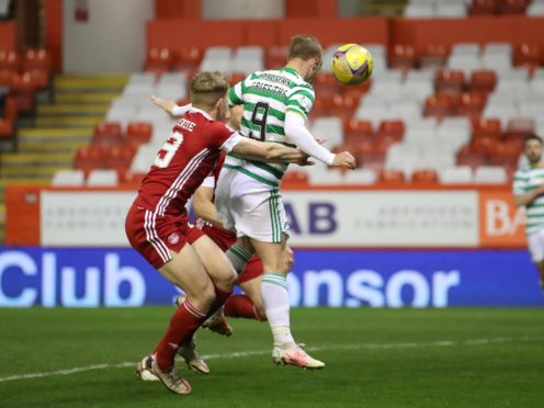 Leigh Griffiths equalised for Celtic (Jane Barlow/PA)