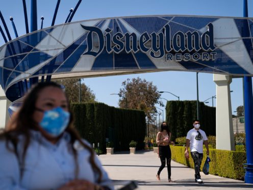 Disneyland Park and Disney California Adventure park reopened to visitors on Friday (Jae C. Hong/AP)