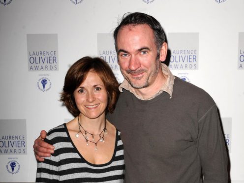 Paul Ritter and Amanda Root (Zak Hussein/PA)