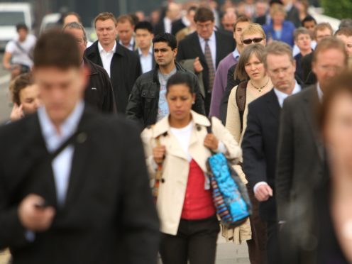 Official estimates for the UK’s population in mid-2020 will be published later this year (Dominic Lipinski/PA)