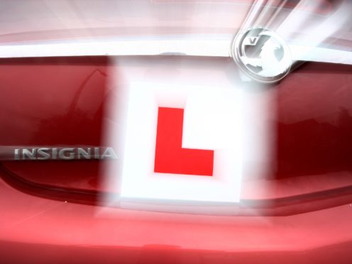 Learner drivers taking tests when they resume this week have admitted feeling ‘rusty’ behind the wheel (David Jones/PA)
