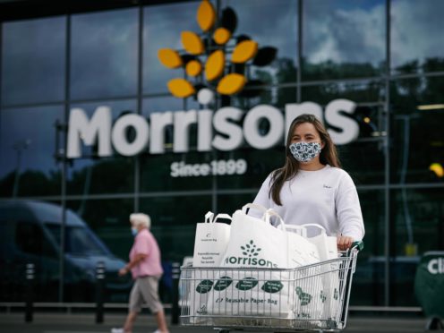 Morrisons has announced it will be the first UK supermarket to move away from plastic bags completely (Morrisons/PA)