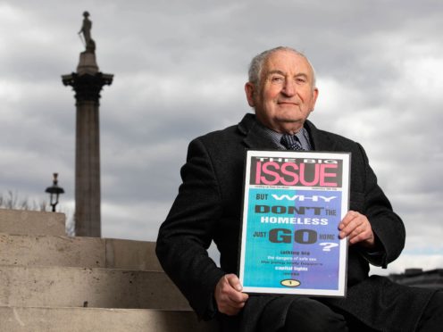 Lord John Bird founded the Big Issue nearly 30 years ago (Big Issue/PA)